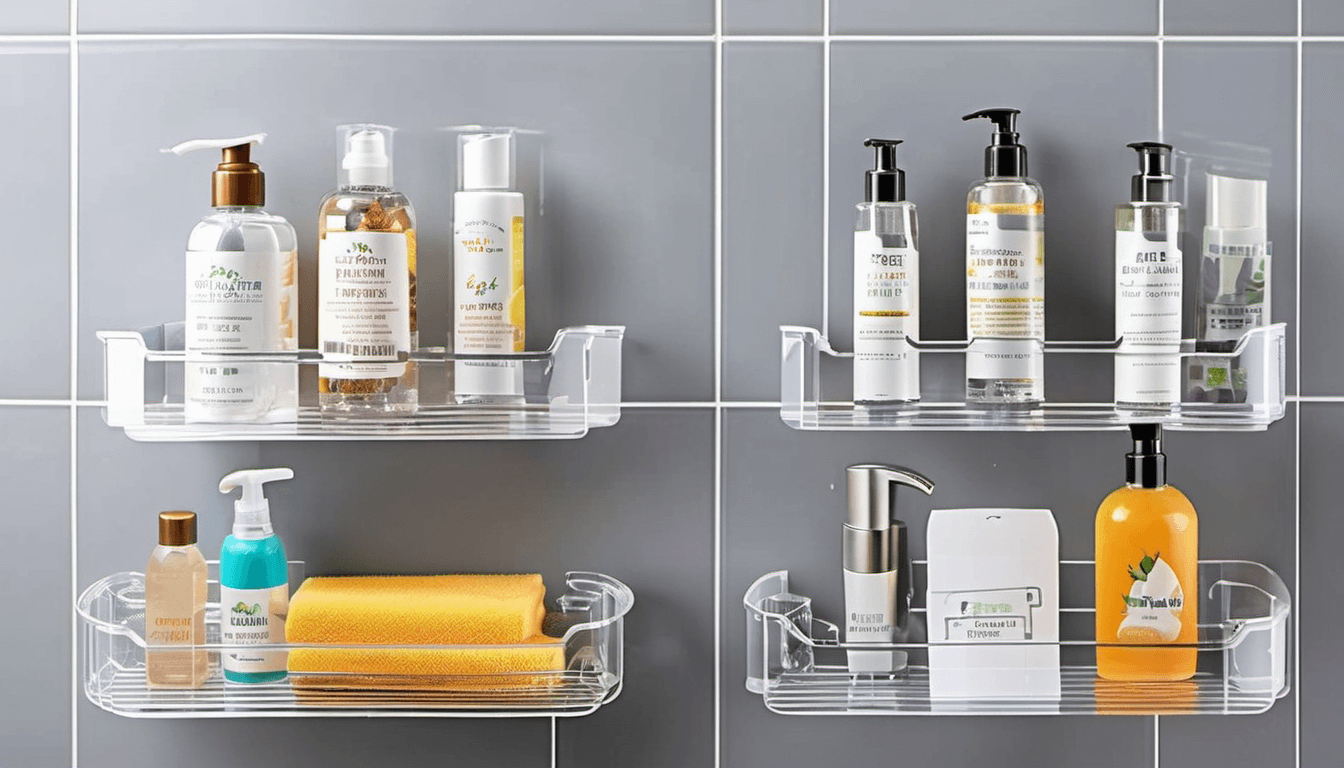Best Adhesive Shower Shelf
